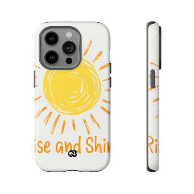 Amber Solar Glow · Tough Phone Case for iPhone