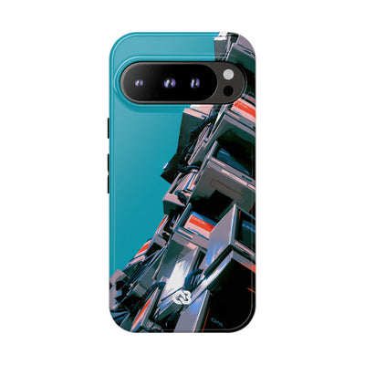 System Error Spire · Tough Phone Case for Pixel ·  Teal