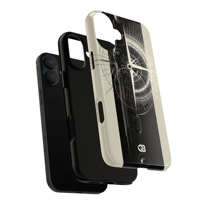 Beige Tough 2.0 Magsafe Phone Case for iPhone - Zenith Vector Spire