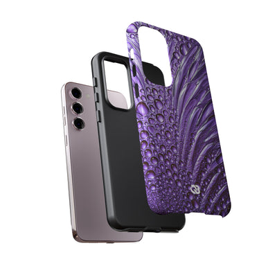 Violet Liquid Gel · Tough Phone Case for Samsung · Purple