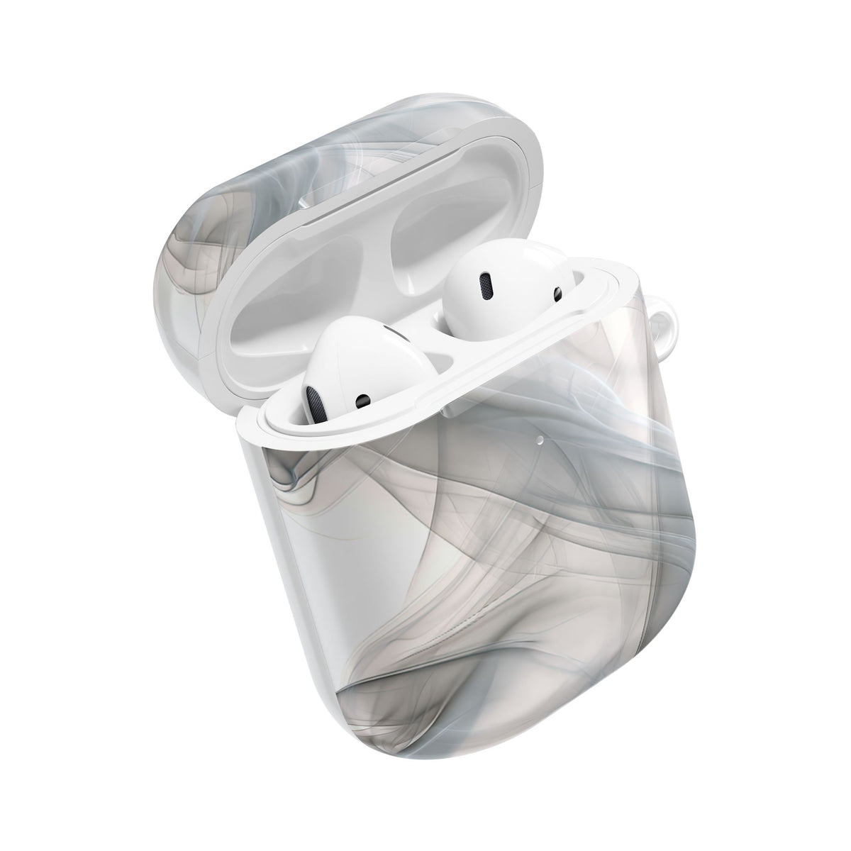 Vapor Noir · Hard Case for AirPods & AirPods Pro · White