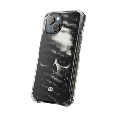 Raster Phantom · Clear Impact Magnetic Phone Case for iPhone ·  Black