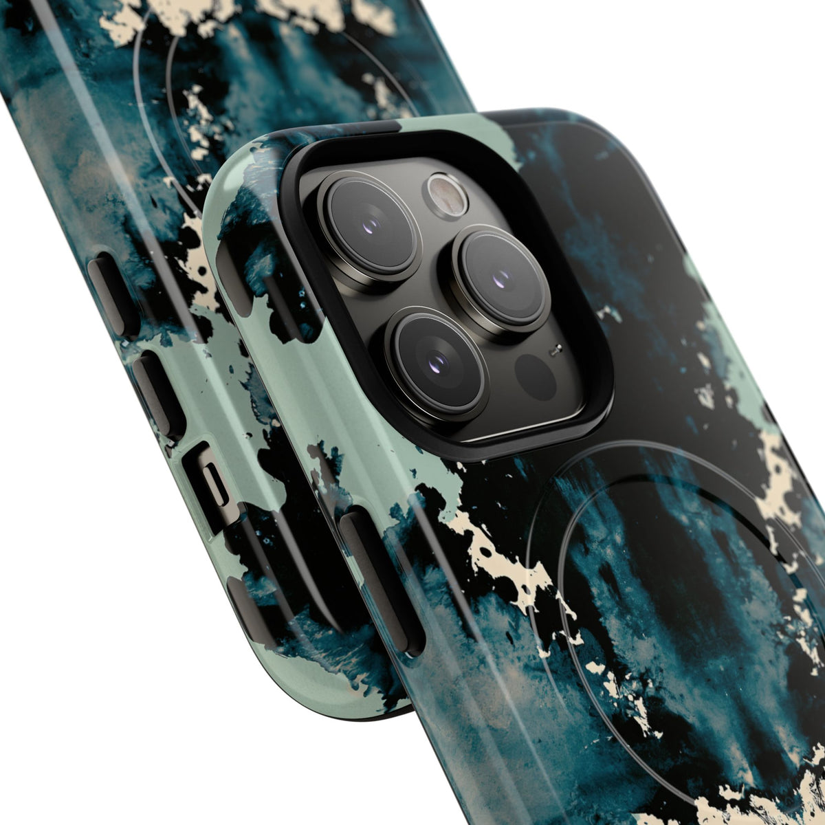 Rorschach Ink Void · Tough 2.0 Magnetic Phone Case for iPhone · Black