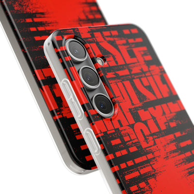 Crimson Redaction · Lite Phone Case for Samsung · Black