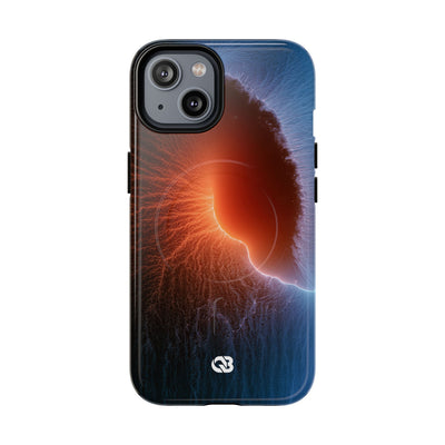 Thermal Aura Pulse · Tough 2.0 Magnetic Phone Case for iPhone · Blue