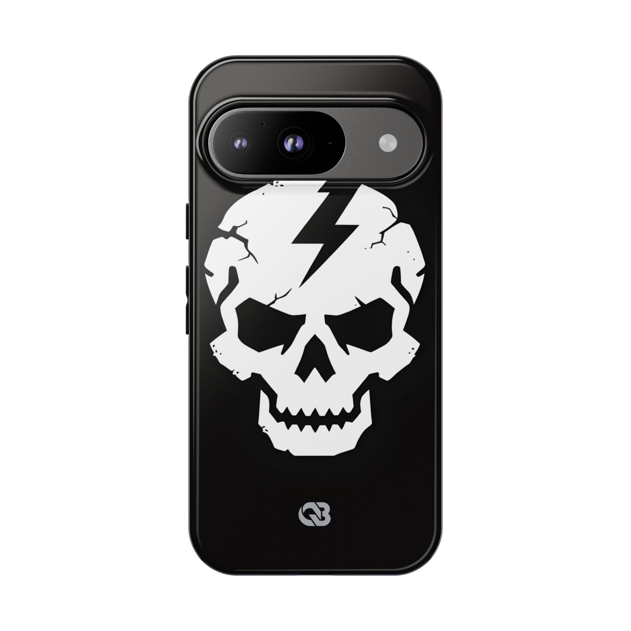 Shattered Bolt Skull · Tough Phone Case for Google Pixel