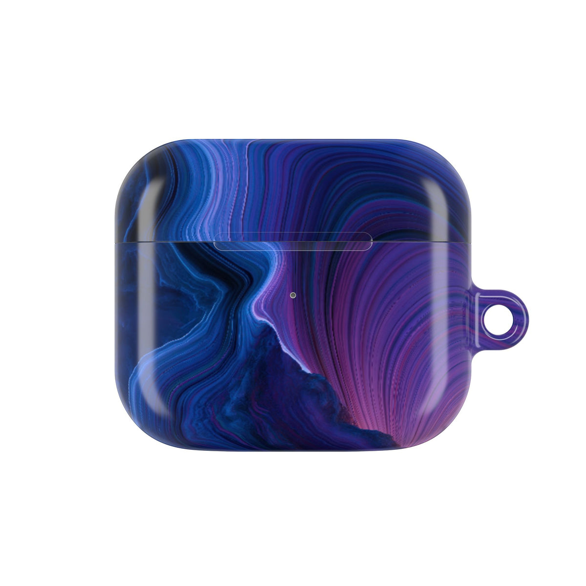 Radiant Strata · Hard Case for AirPods & AirPods Pro · Blue