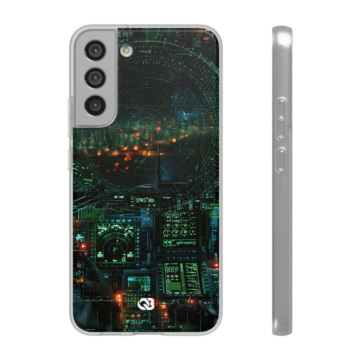 Tactical Avionics HUD · Lite Phone Case for Samsung · Green