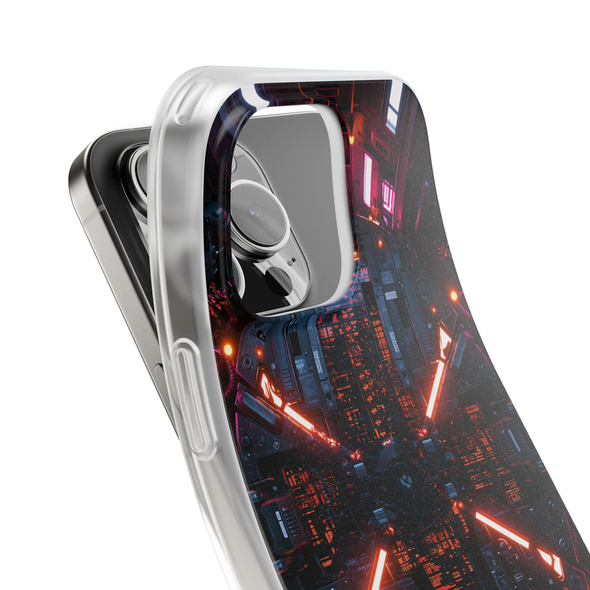 Cybernetic Reactor Core · Lite Phone Case for iPhone ·  Black