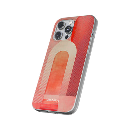 Crimson Arches iPhone 14 Pro Max Case - Soft