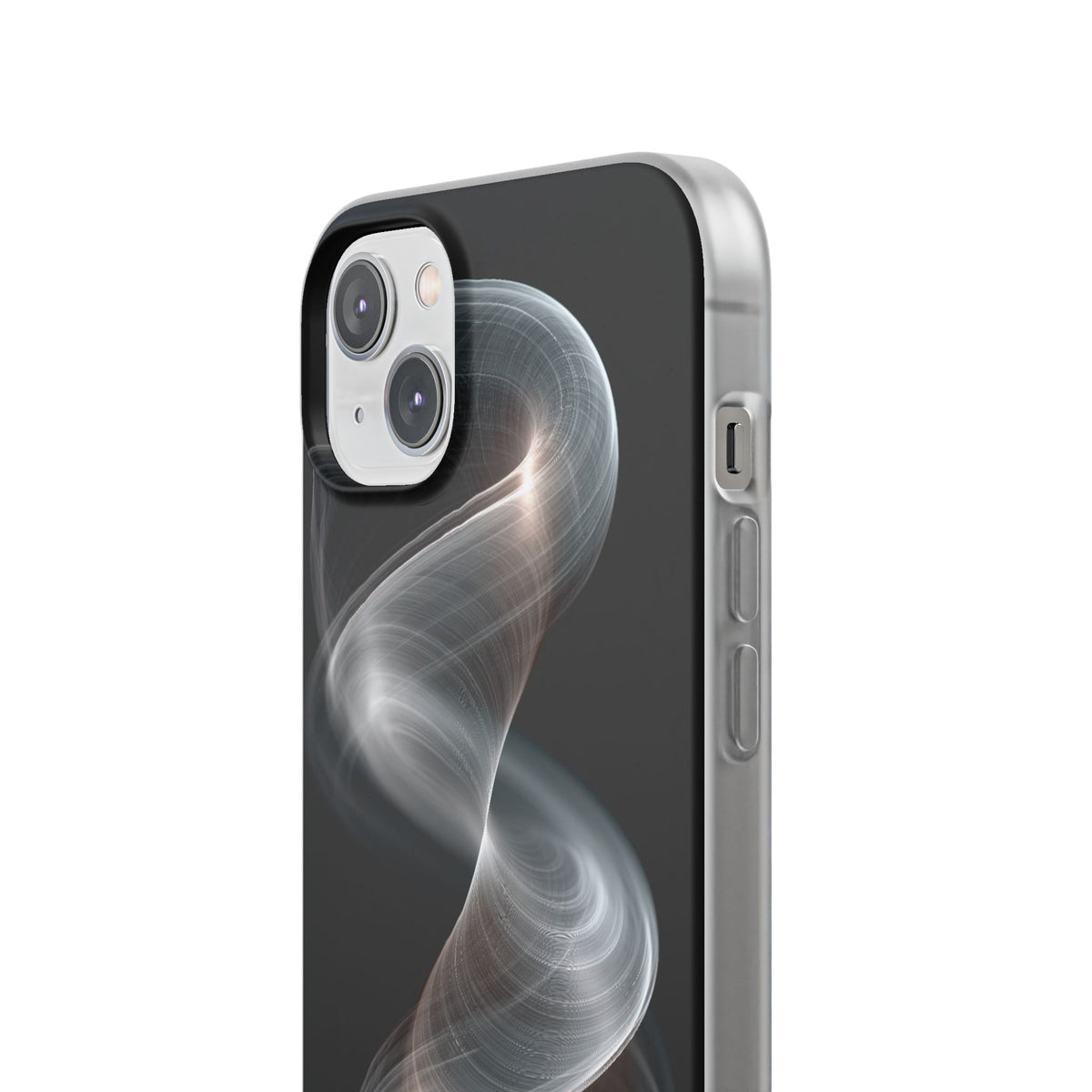 Luminous Vortex · Lite Phone Case for iPhone ·  Black