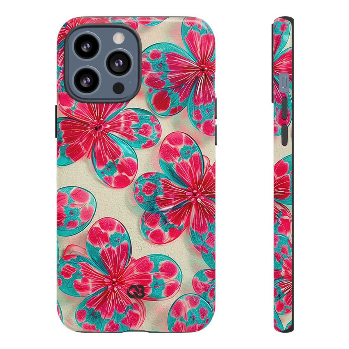 Lucite Jelly Bloom · Tough Phone Case for iPhone · Pink