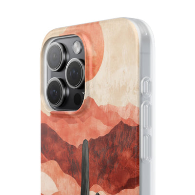 Terracotta Desert Sun · Soft Handyhülle für iPhone