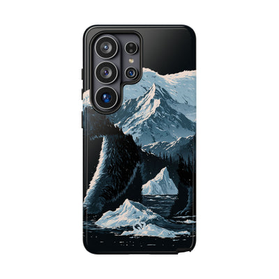 Nordic Arctic Bear · Tough Phone Case for Samsung · Black