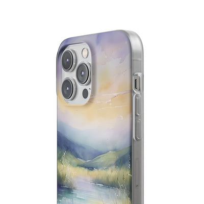 Pastel Shore Drift · Soft Case na iPhone
