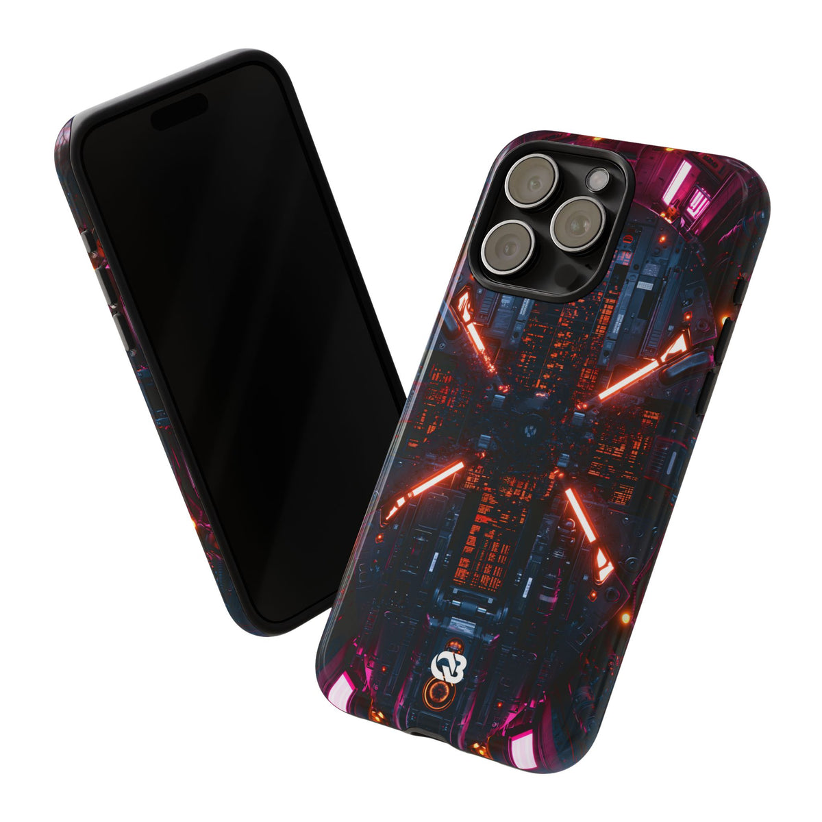 Cybernetic Reactor Core · Tough Phone Case for iPhone · Black