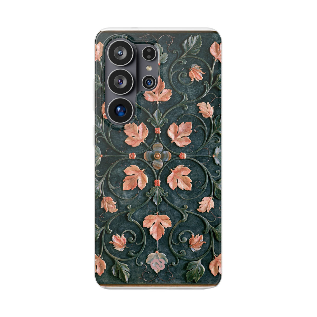 Florentine Rose Arabesque · Lite Phone Case for Samsung · Green