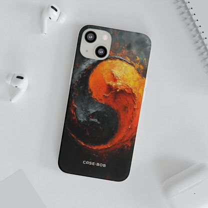 Geschmolzenes Yin-Yang iPhone 13 - Soft