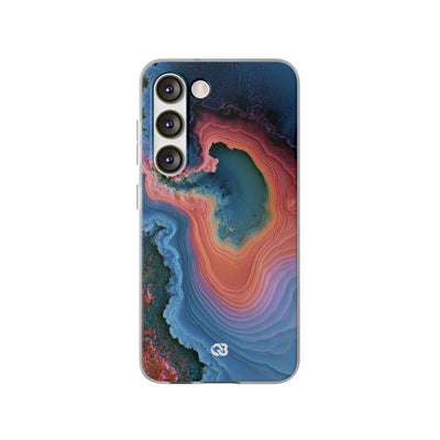 Luminous Resonance · Lite Phone Case for Samsung · Blue