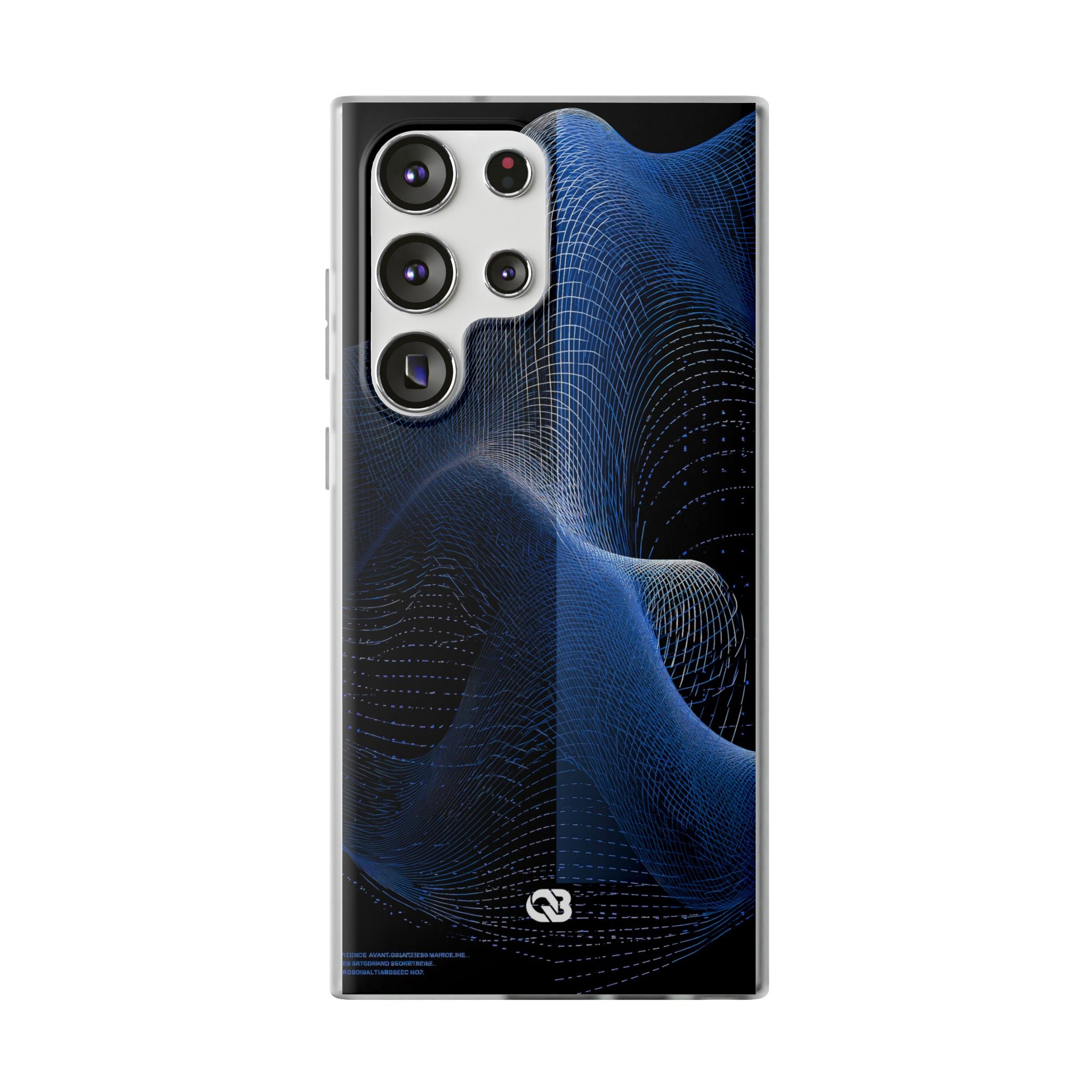 Blue Lite Phone Case for Samsung - Electric Blue Flux
