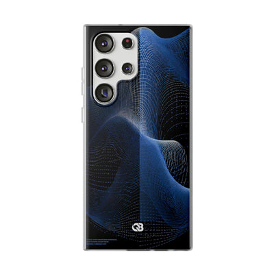 Blue Lite Phone Case for Samsung - Electric Blue Flux