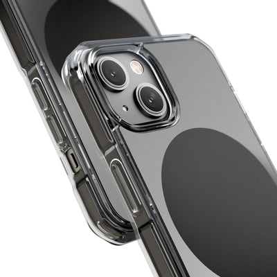Grey Impact MagSafe Phone Case for iPhone - Matte Onyx Sphere