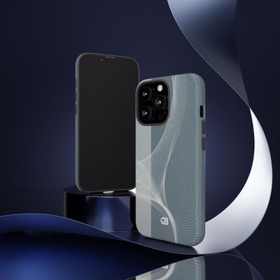 Kinetic Horizon · Tough Phone Case for iPhone · Grey