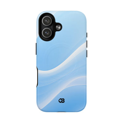 Blue Tough 2.0 Magsafe Phone Case for iPhone - Glacial Blue Silk
