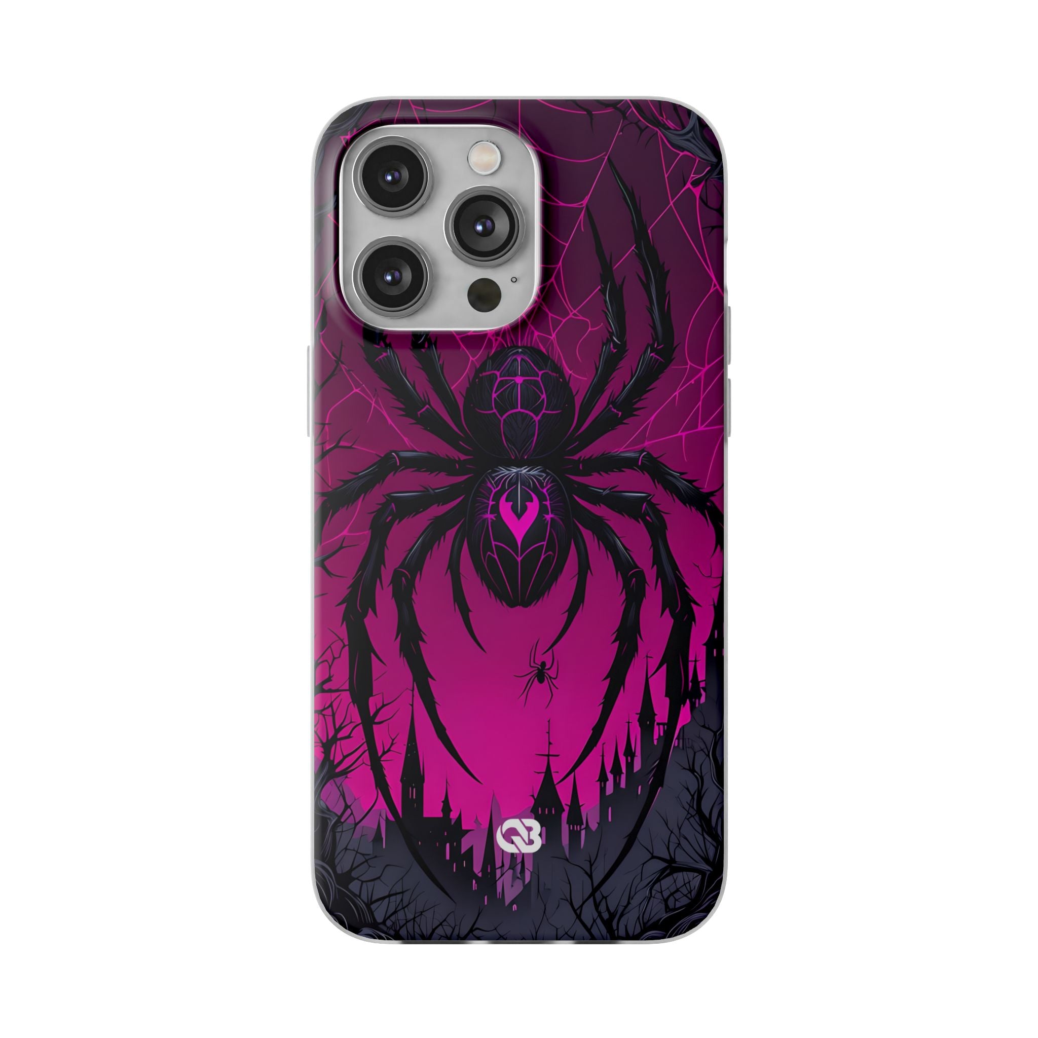 Obsidian Neon Widow · Soft Handyhülle für iPhone
