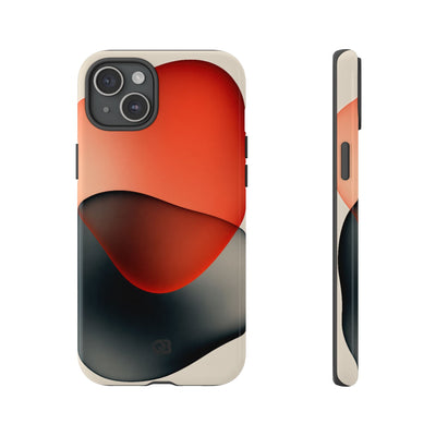 Translucent Crimson Form · Tough Phone Case for iPhone · Red