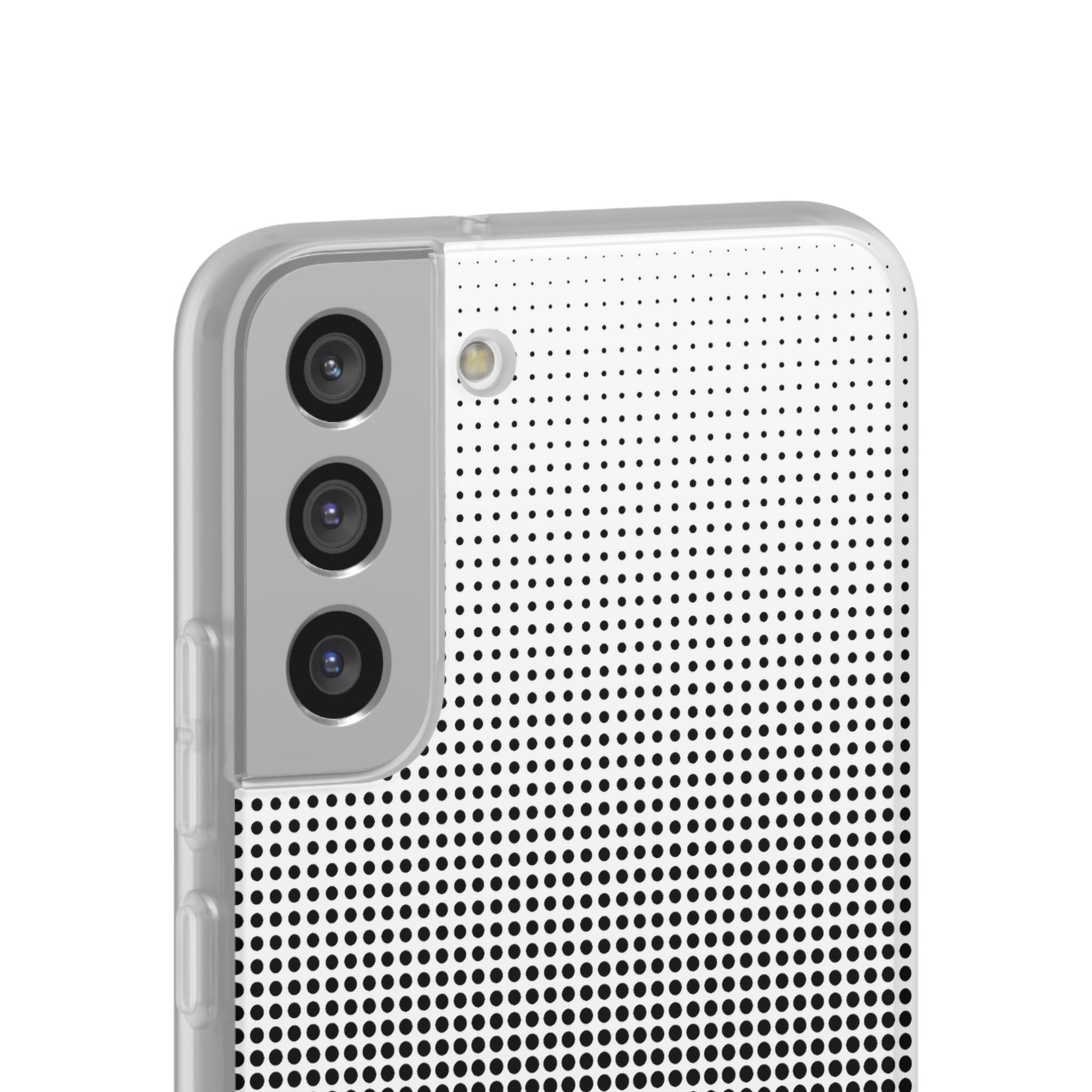 Black Lite Phone Case for Samsung - Obsidian Halftone Flux