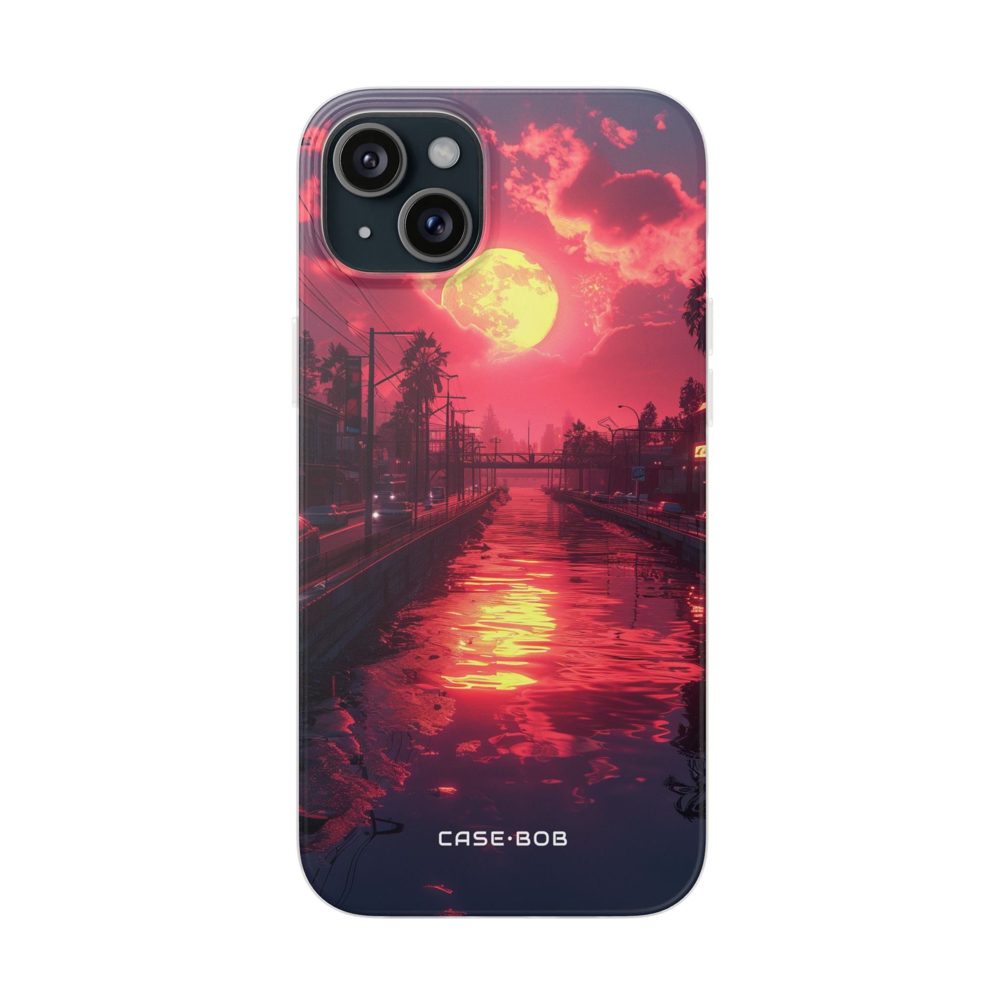 Luminous Moonlight iPhone 15 Plus Cover - Blød
