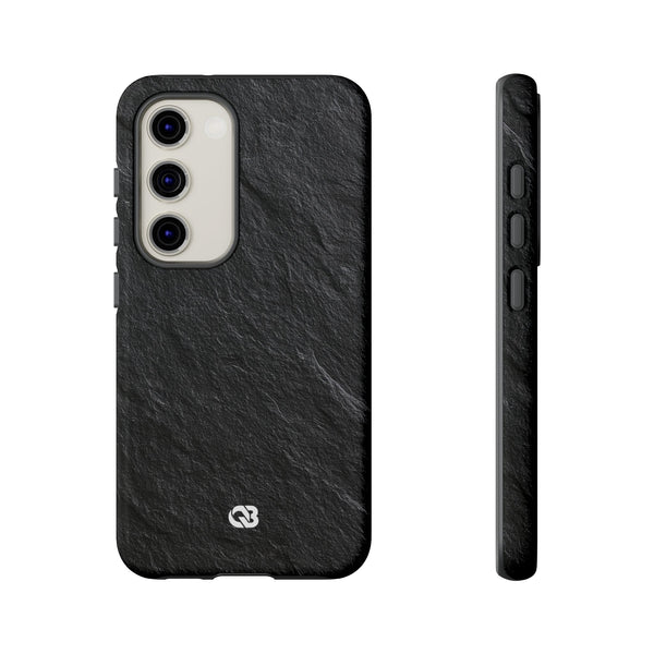 Obsidian Slate · Tough Phone Case for Samsung · Black
