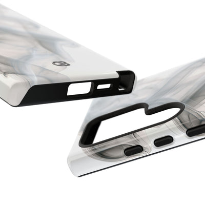 Vapor Noir · Tough Phone Case for Samsung · White