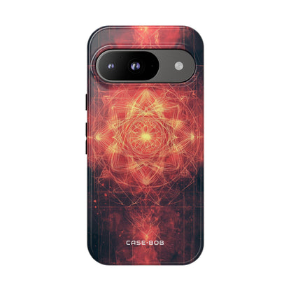 Strahlendes Mandala Google Pixel 9 Case - Tough
