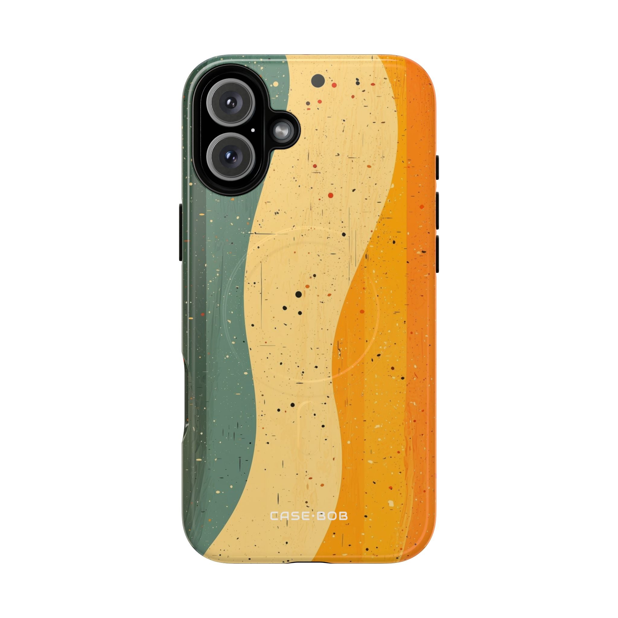 Wavy Forest Veil iPhone 16 Plus Case - Tough+