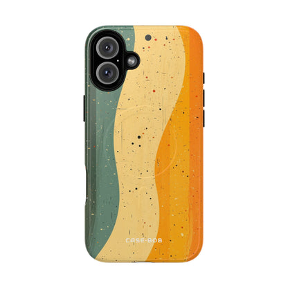Wavy Forest Veil iPhone 16 Plus Case - Tough+
