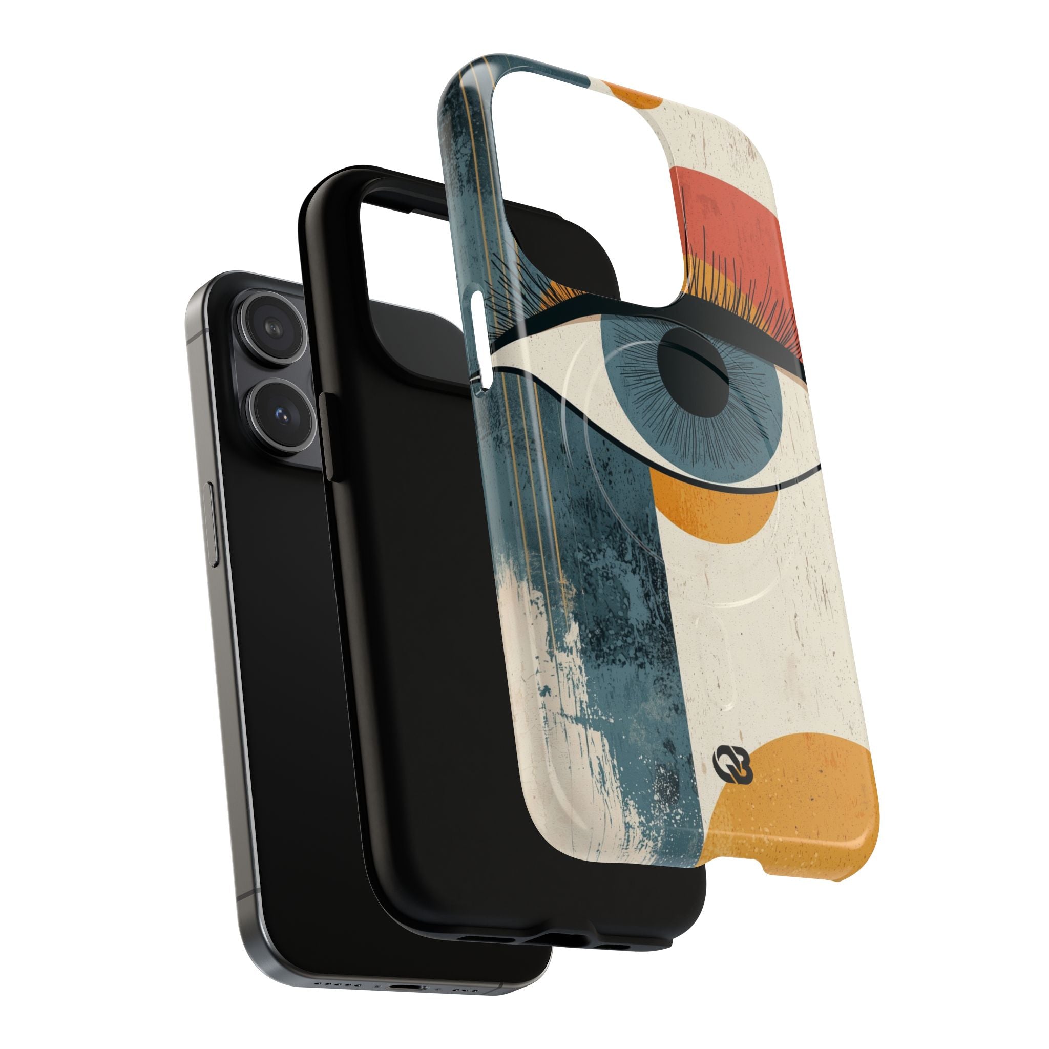 Distressed Azure Ocular · Tough+ Phone Case for iPhone · Magsafe