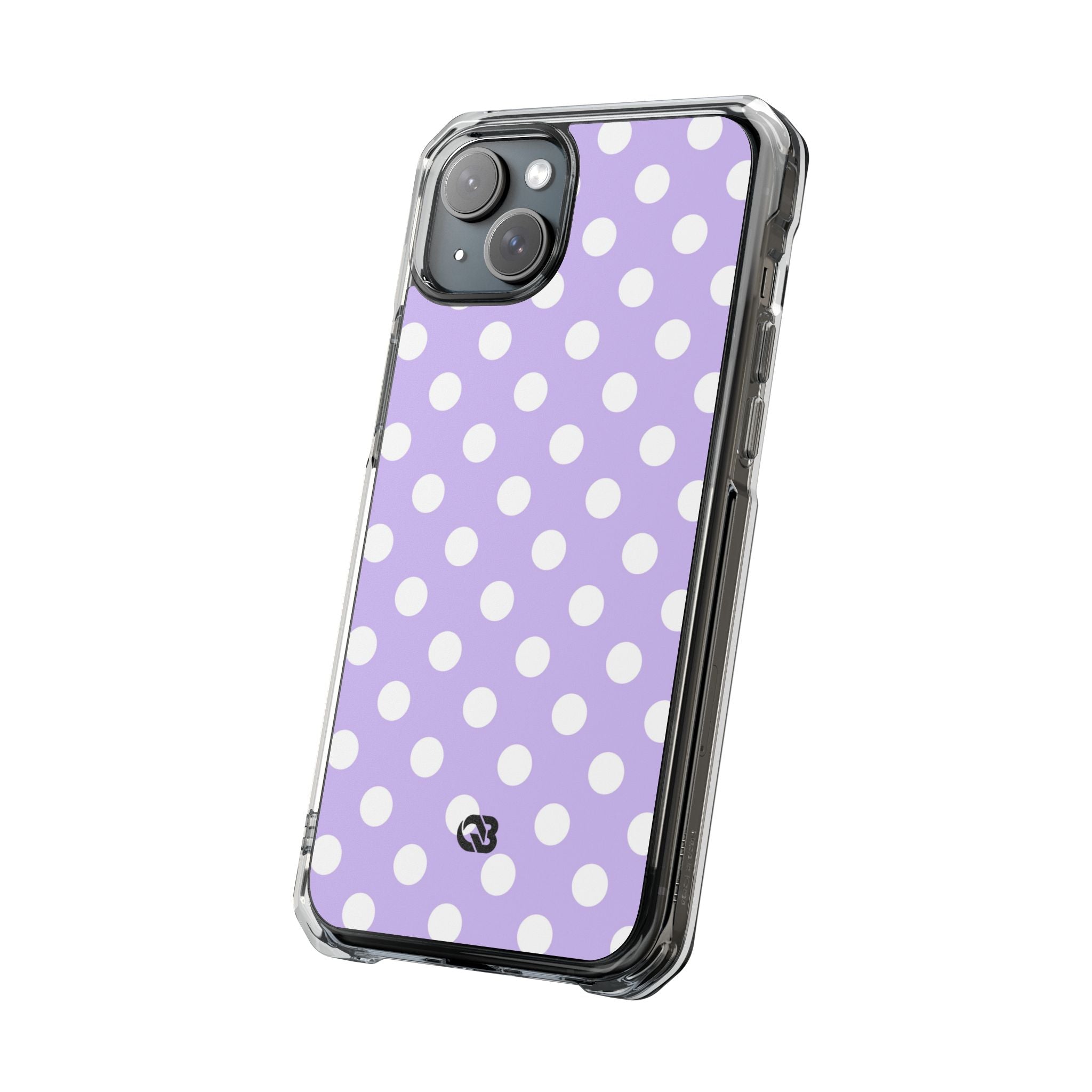 Lavender Polka Grid · Impact Phone Case for iPhone · Magsafe