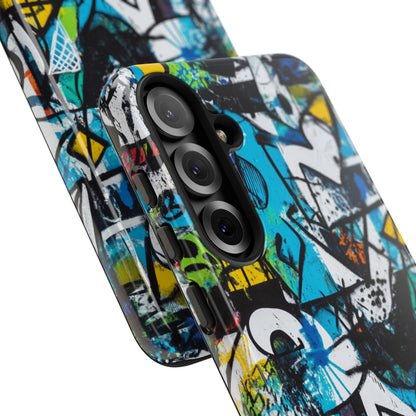 White Ripple Drift Samsung S25 Plus Case - Tough