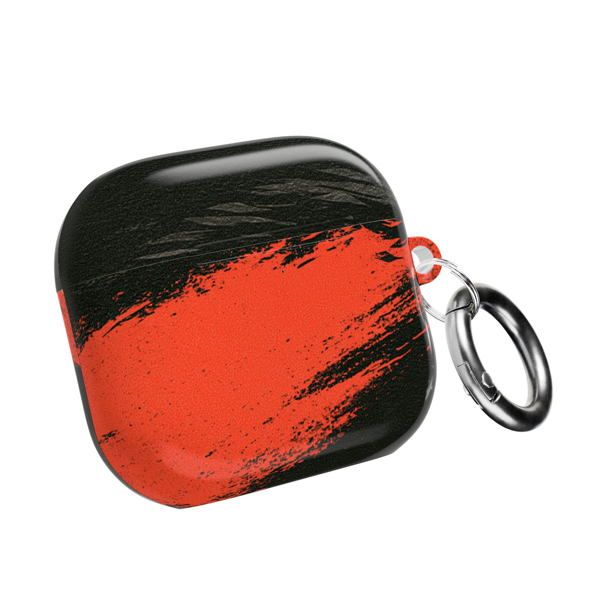 Crimson Raptor Noir · Hard Case for AirPods & AirPods Pro · Black