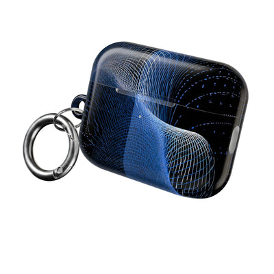 Parametric Optic Mesh · Hard Case for AirPods & AirPods Pro · Blue