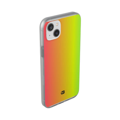Sunset Acid Glow · Soft Phone Case for iPhone