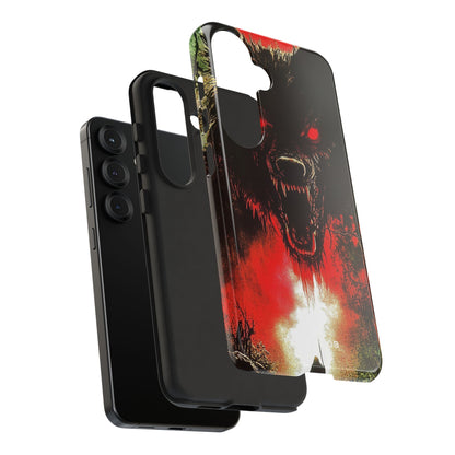 Crimson Wolf Samsung S25 Case - Tough