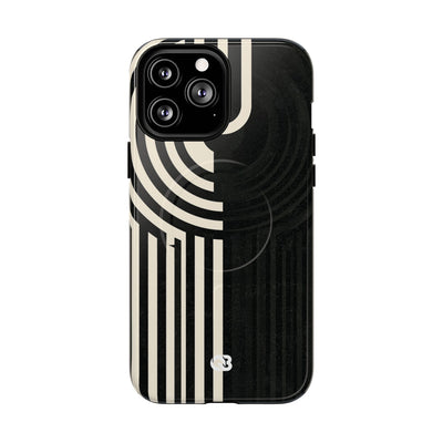 Orbital Resonance · Tough 2.0 Magnetic Phone Case for iPhone · Black