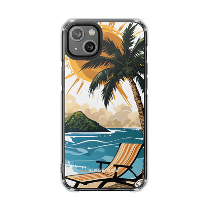Sunny Palm Breeze iPhone 14 Plus Case - Impact
