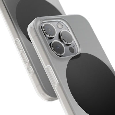 Grey Lite Phone Case for iPhone - Matte Onyx Sphere