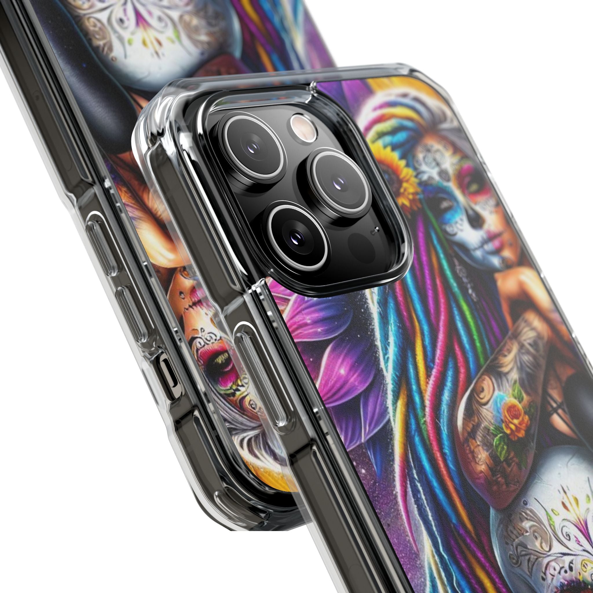 Solsikkeskalle Glow iPhone 14 Pro Max Cover - Impact