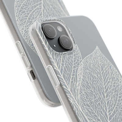 Grey Lite Phone Case for iPhone - Frosted Ash Veins