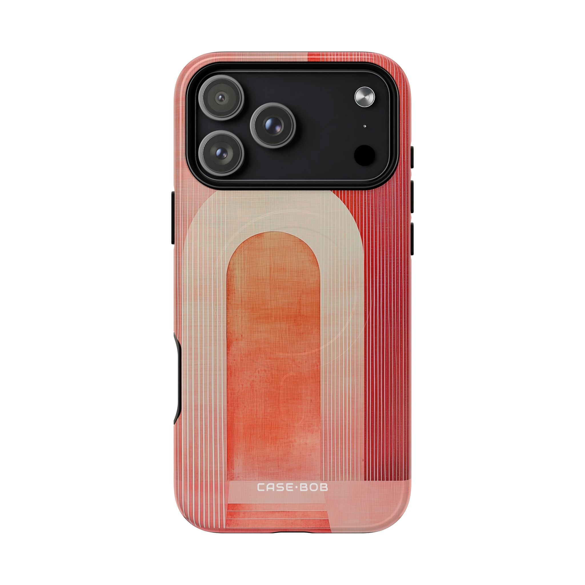 Crimson Arches iPhone 17 Pro Max Case - Tough+ - CASE•BOB